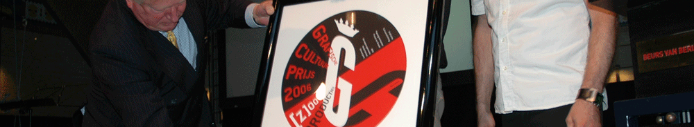 Uitreiking grafische cultuurprijs 2006